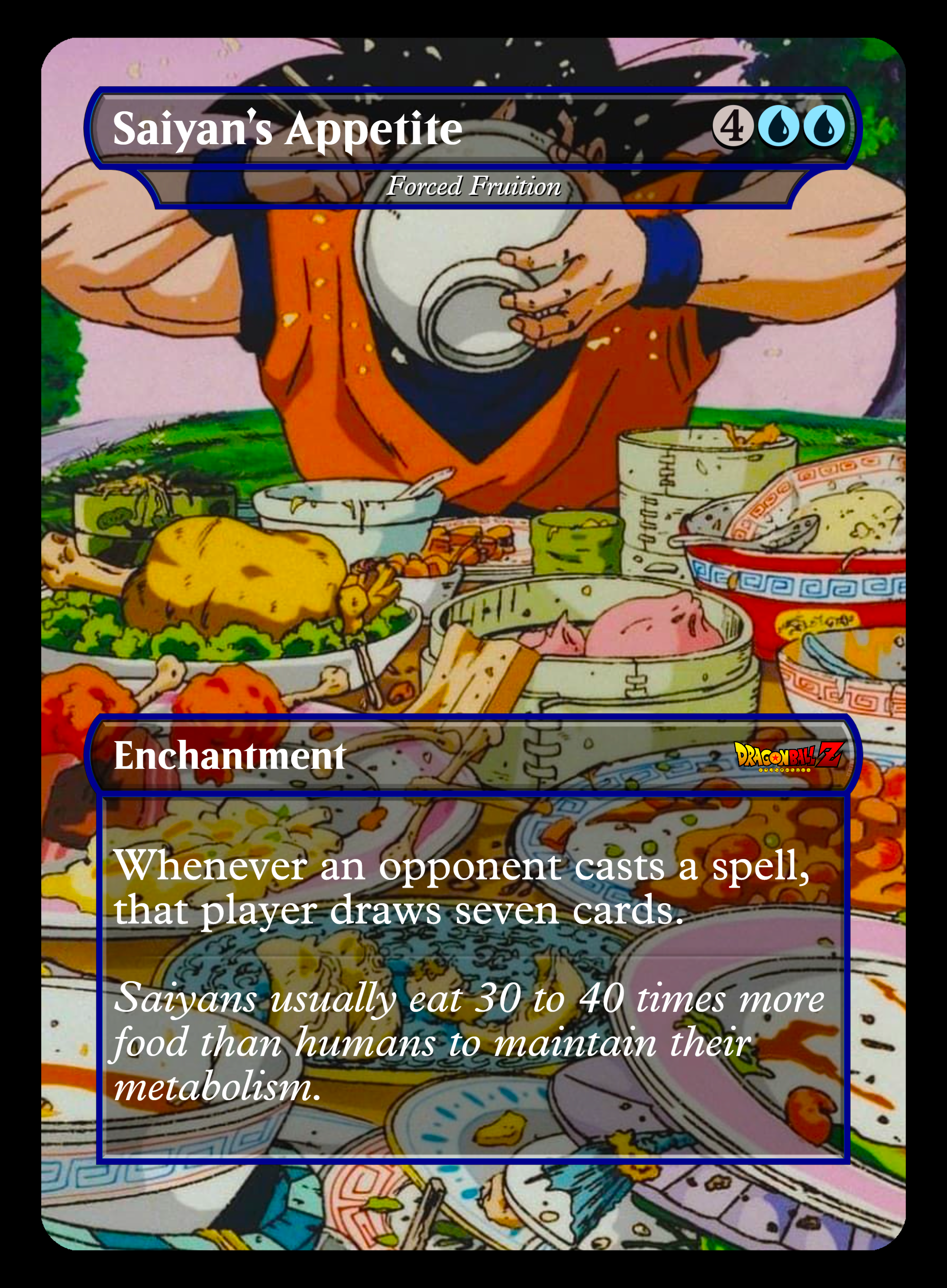 Saiyan's Appetite (Forced Fruition)